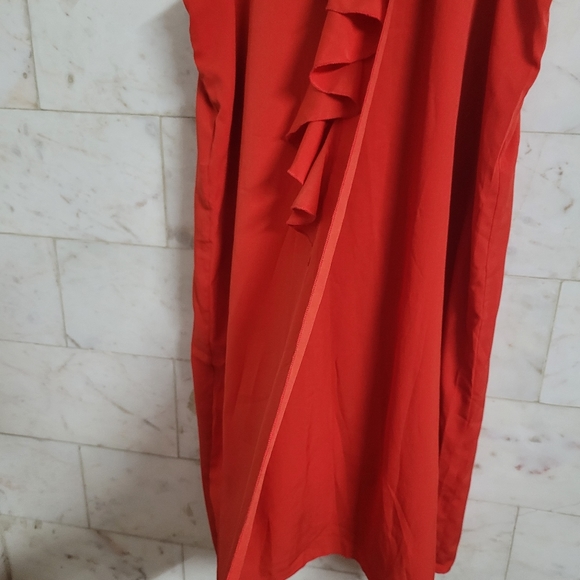🌷Vero Moda Red Ruffled Dress🌷 - Picture 7 of 13